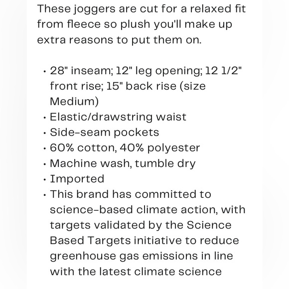 Zella ultra cozy Jogger Sweatpants NWT - Picture 4 of 9